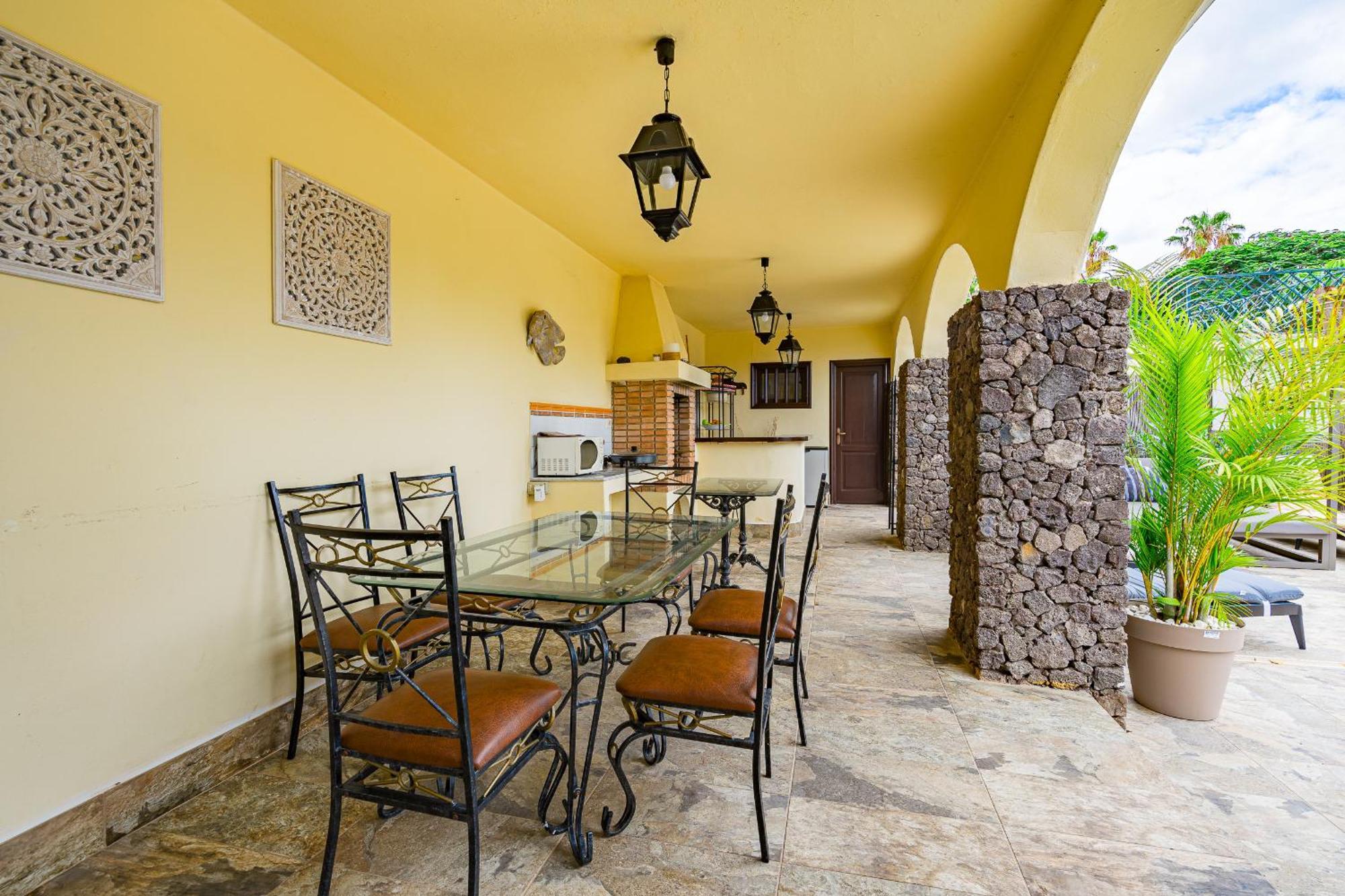 Villa Natali ,Luxury 3-Levels Large Villa On Tenerife, Ocean View, Private Poo L& Barbecue Area Costa Adeje  Esterno foto